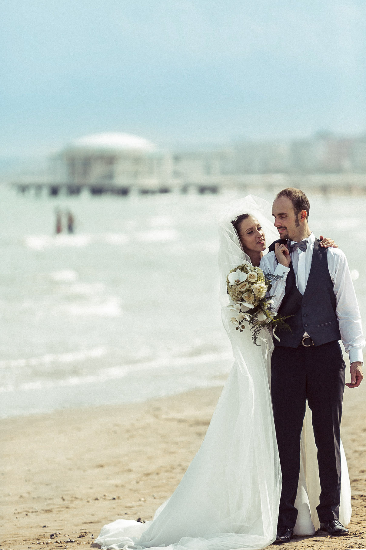 Videomaker di matrimonio Senigallia, spiaggia, Ancona