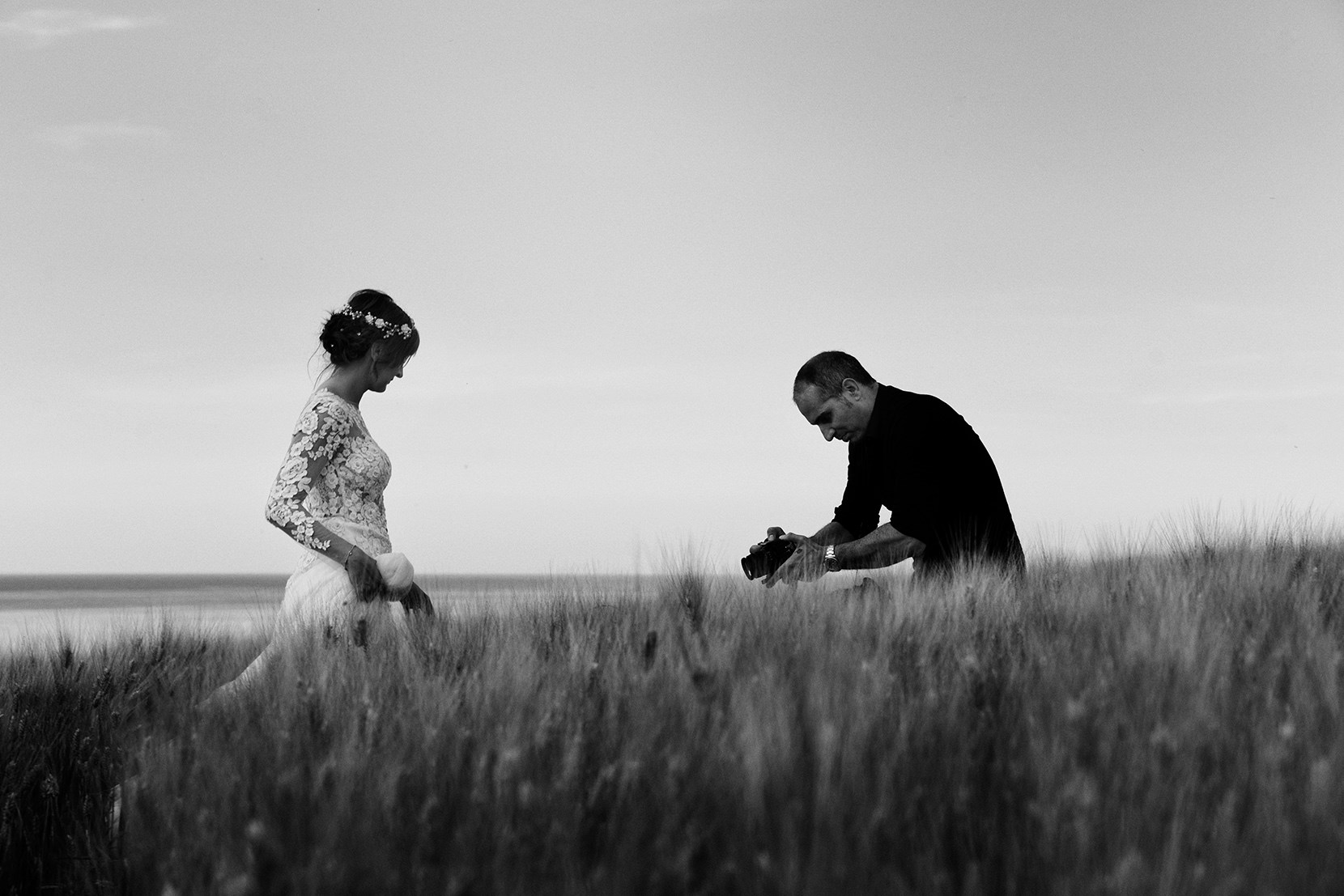 videomaker di matrimonio senigallia riprende la sposa