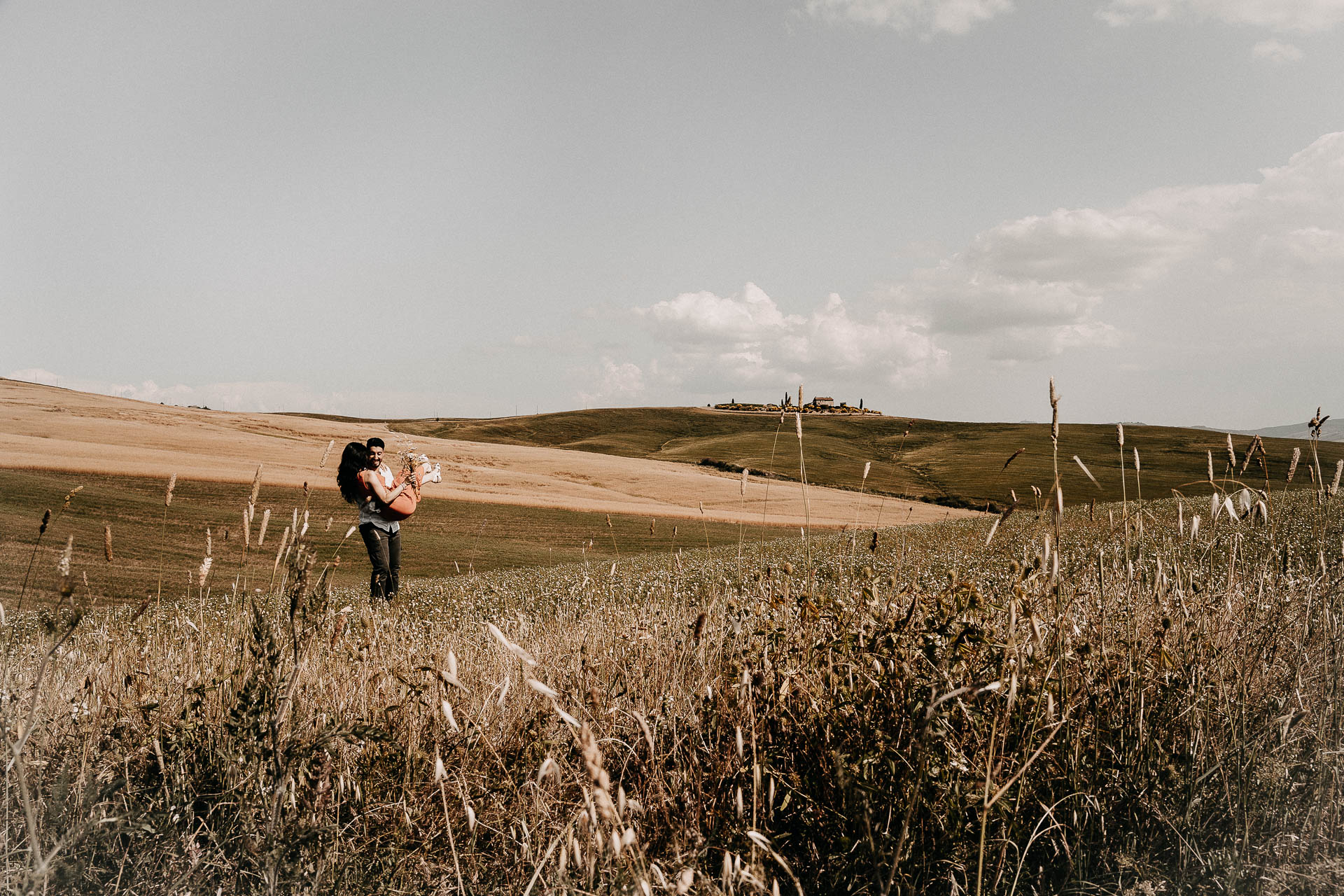 Servizio fotografico di engagement elopement