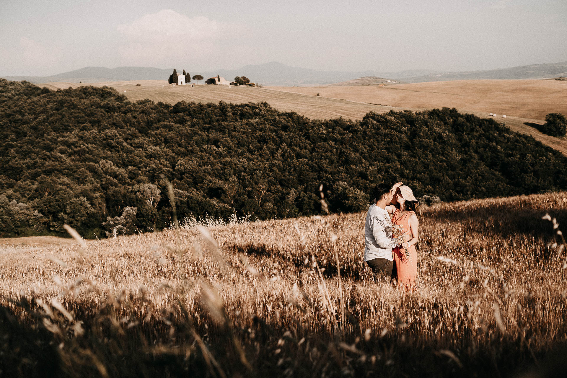 sposarsi in val d'orcia in toscana