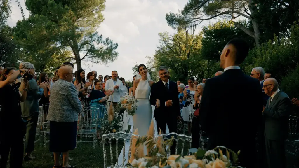 matrimonio a Villa Anitori rito civile