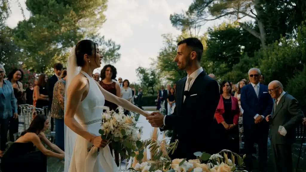 matrimonio a Villa Anitori rito civile