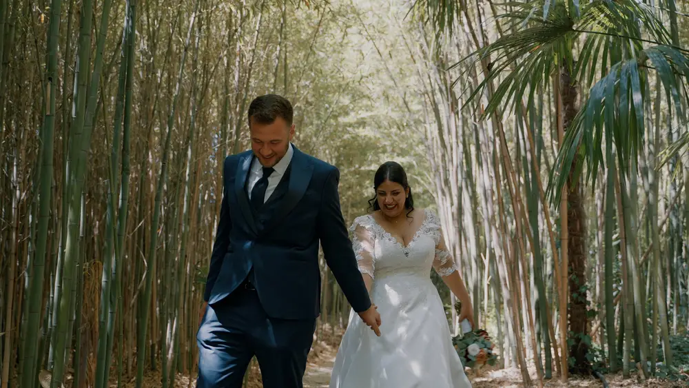 shooting bamboo villa quiete matrimonio montecassiano